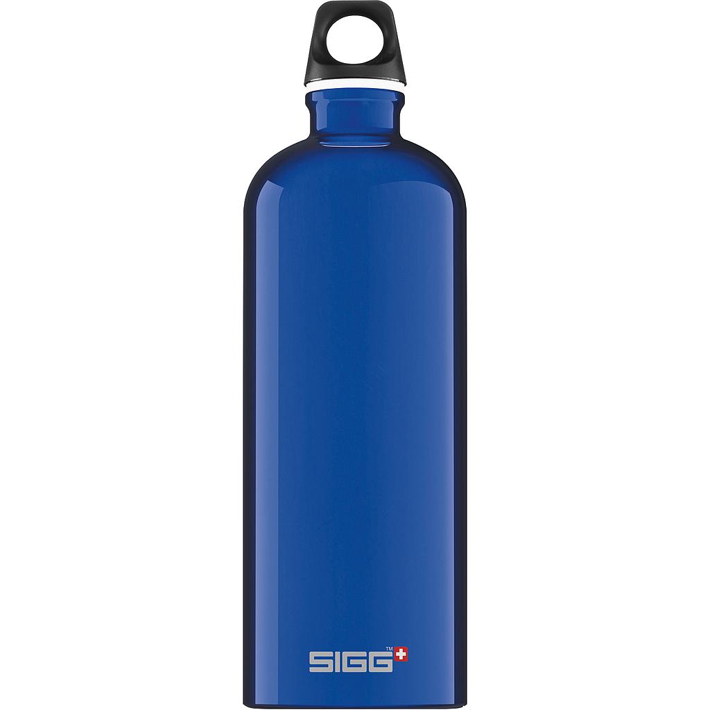 Sigg Traveller Water Bottle Dark Blue 1L