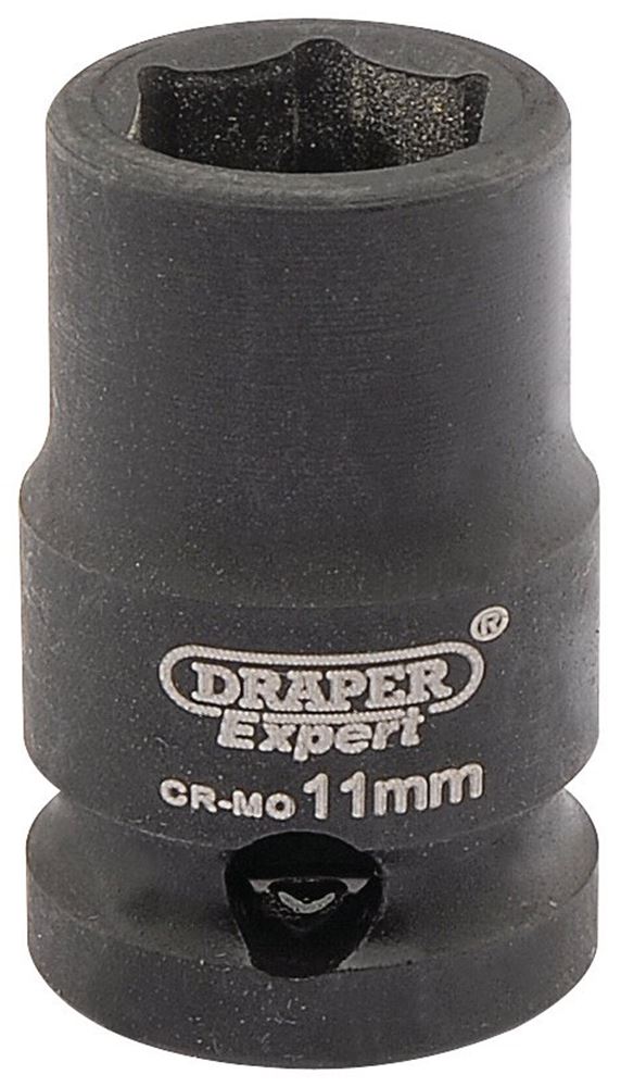 Draper 11MM IMPACT SOCKET 3/8DR 06870 3/8" Sq. Dr. Draper Expert HI-TORQÂ® Metric Impact Sockets