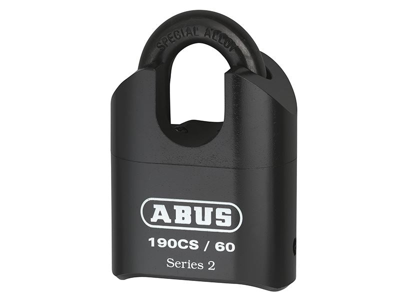 ABUS 51555 190/60 60mm Heavy-Duty Combination Padlock Closed Shackle (4-Digit) Carded