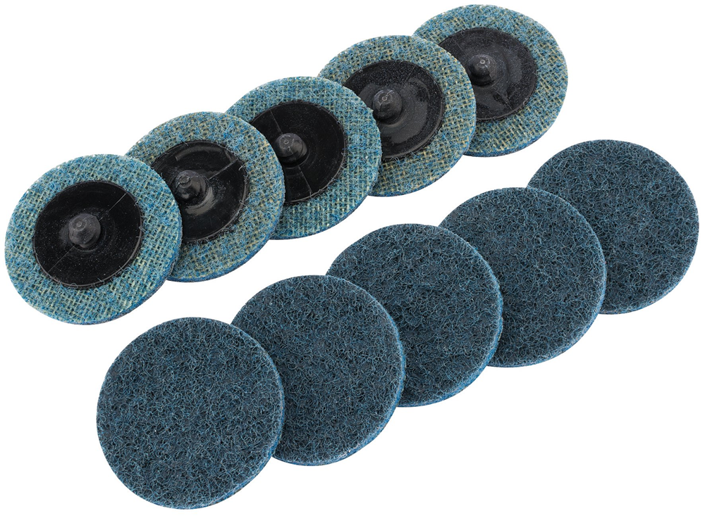 Draper SURF.COND.PAD 50MM FINE (10) 75622 Polycarbide Abrasive Pads