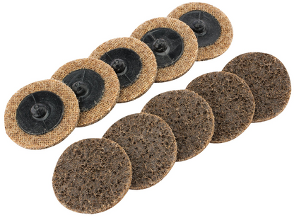 Draper SURF.COND.PAD 50MM COURSE (10) 75625 Polycarbide Abrasive Pads