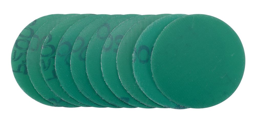 Draper 50MM WET/DRY SAND DISC 2000G 2053 02053 Wet or Dry Sanding Discs with Hook and Loop, 50mm (Pack of 10)