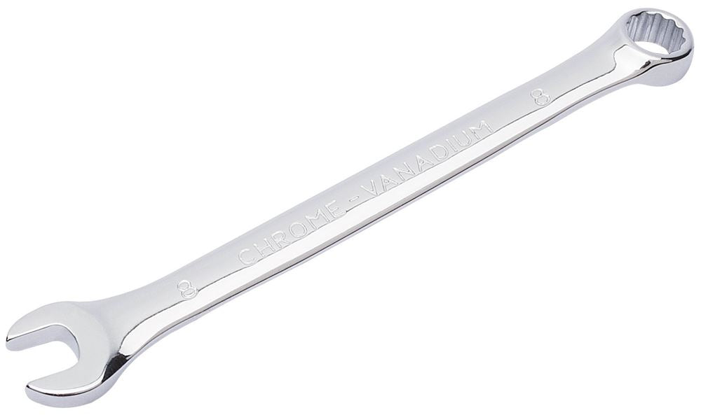 35189 Draper HI-TORQ Short Pattern Metric Combination Spanner, 8mm 8233MM Spanner/Wrench Combination Spanners Professional Trade DIY Workshop Garage