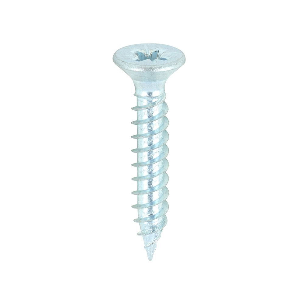 TIMCO Twin Woodscrew PZ2 CSK Zinc 8 x 1 Silver Pack 200