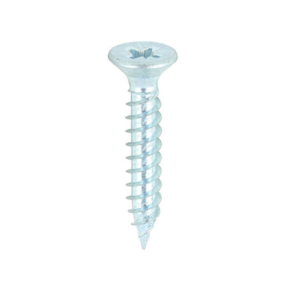 TIMCO Twin Woodscrew PZ2 CSK Zinc 8 x 1 Silver Pack 200