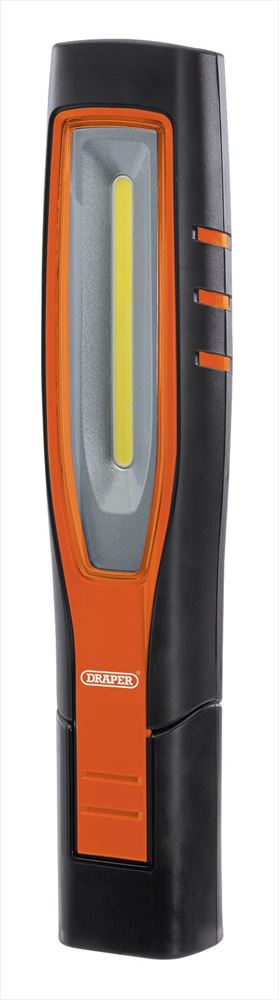 Draper 7W.COB RECHAR.LED INSP LAMP 11761 COB/SMD LED Rechargeable Inspection Lamp, 7W, 700 Lumens