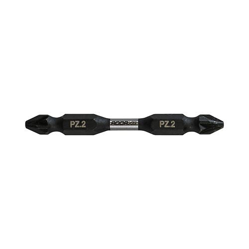 TIMCO X6 Double Ended Pozi Bit No.2 x 65 Pack 2