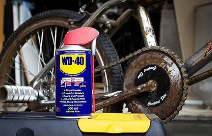 WD-40 Smart Straw 300ml Multi Use Lubricant Spray Penetrating Oil Rust Remover Water Displacer Cleaner and Corrosion Protection Aerosol