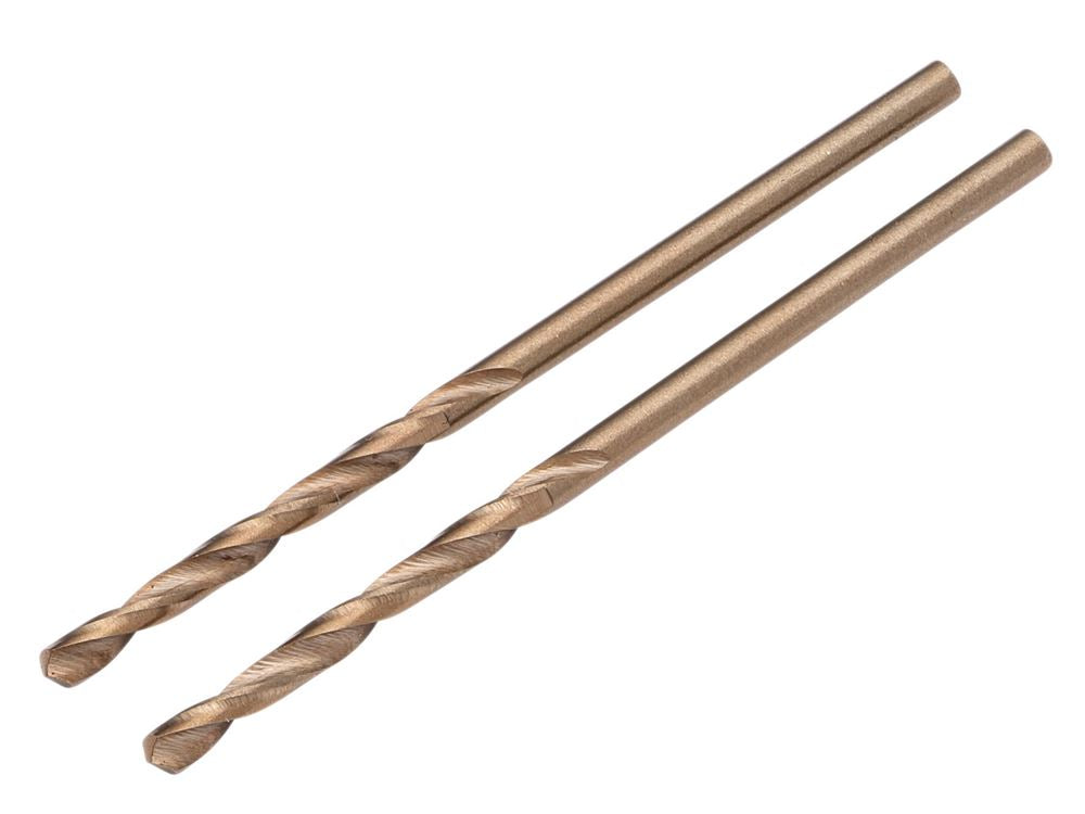 Draper COBALT DRLL BIT 2.5MM X2 08902 HSSE M35 Cobalt Drill Bits