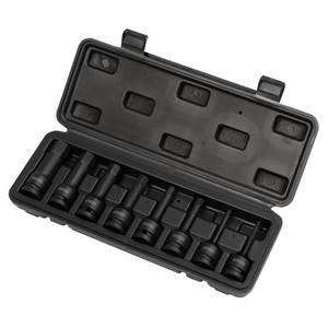 Draper SET OF MM SOC.BITS-HEX 1/2DR 26439 1/2" Sq. Dr. Impact Hexagonal Socket Bit Set (8 Piece)