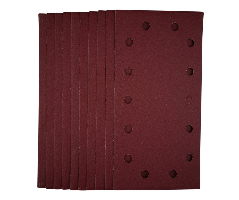 Draper SANDING SHEET 115X230MM 240G 55865 55865 1/2 Sanding Sheets with Hook and Loop, 115 x 230mm (Pack of 10)