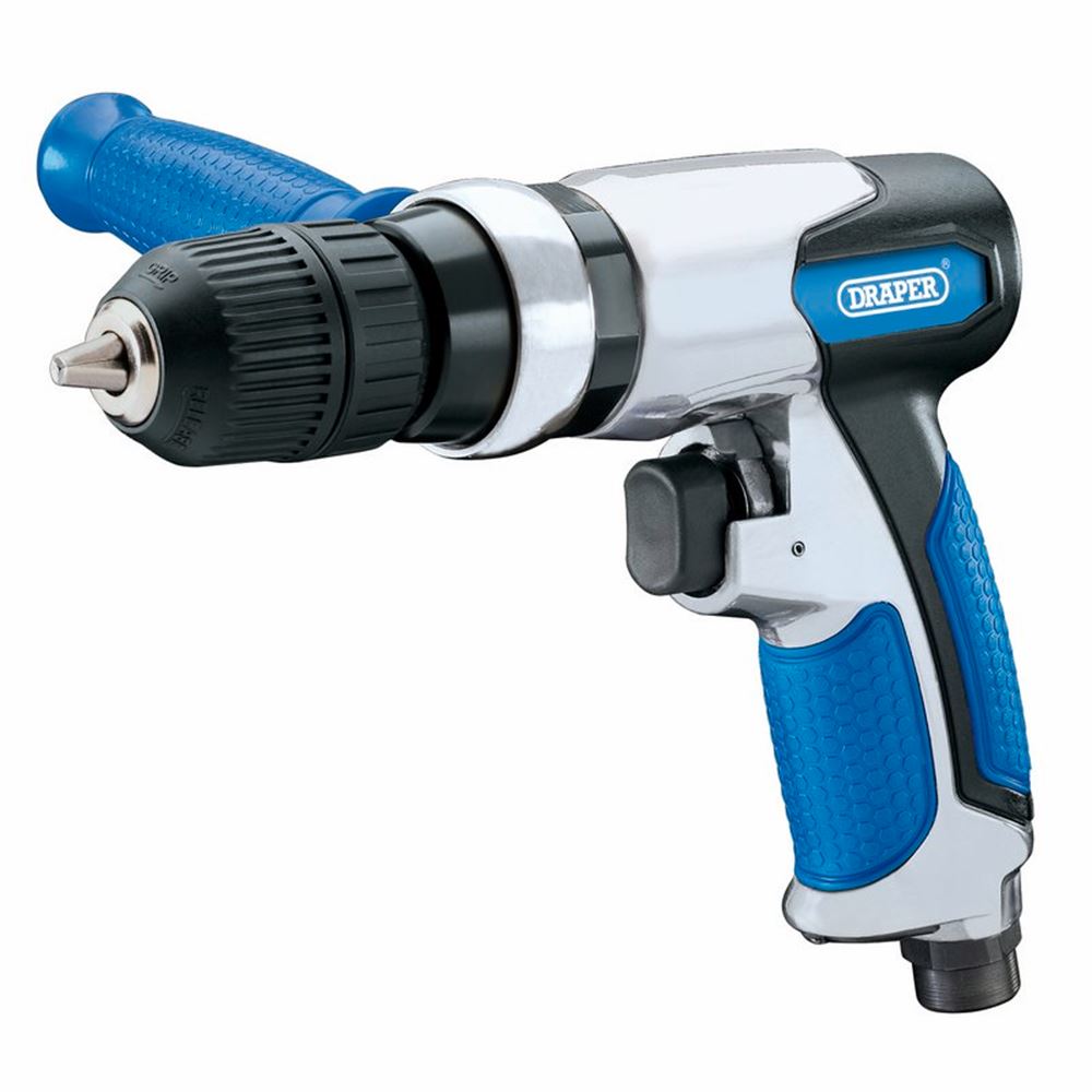 DRAPER 83811 - Reversible Keyless Air Drill (10mm)