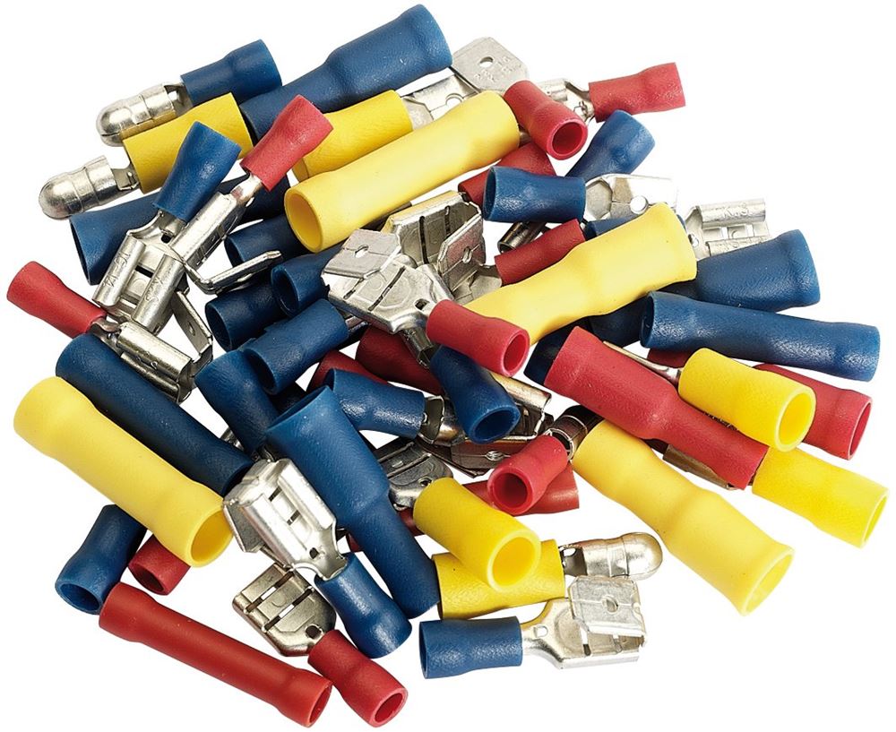 Draper 50 PC ASSORT ELECT TERMINALS 50002 50002 Terminal Assortment (50 Piece)