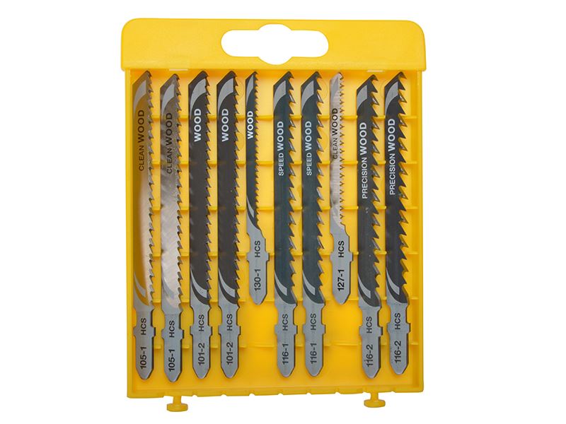 DeWalt DT2290-QZ HCS Wood Jigsaw Blades Variety Pack of 10