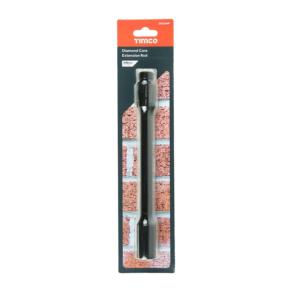 TIMCO Extension For Diamond Core Rod 240mm Pack 1