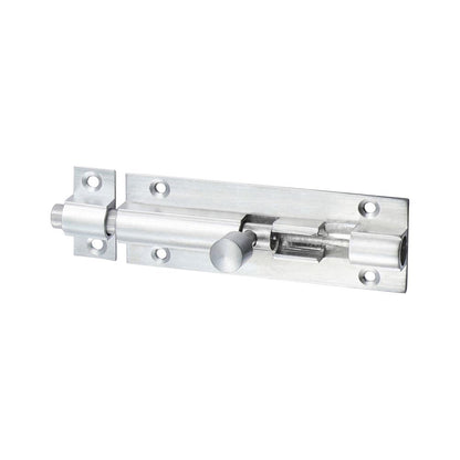 TIMCO Str. Barrel Bolt Sat. Chrome 75 x 25mm Pack 1