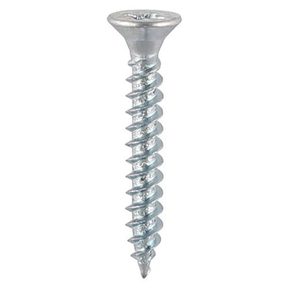 TIMCO Twin Woodscrew PZ2 CSK - BZP 8 x 1 Silver Pack 470