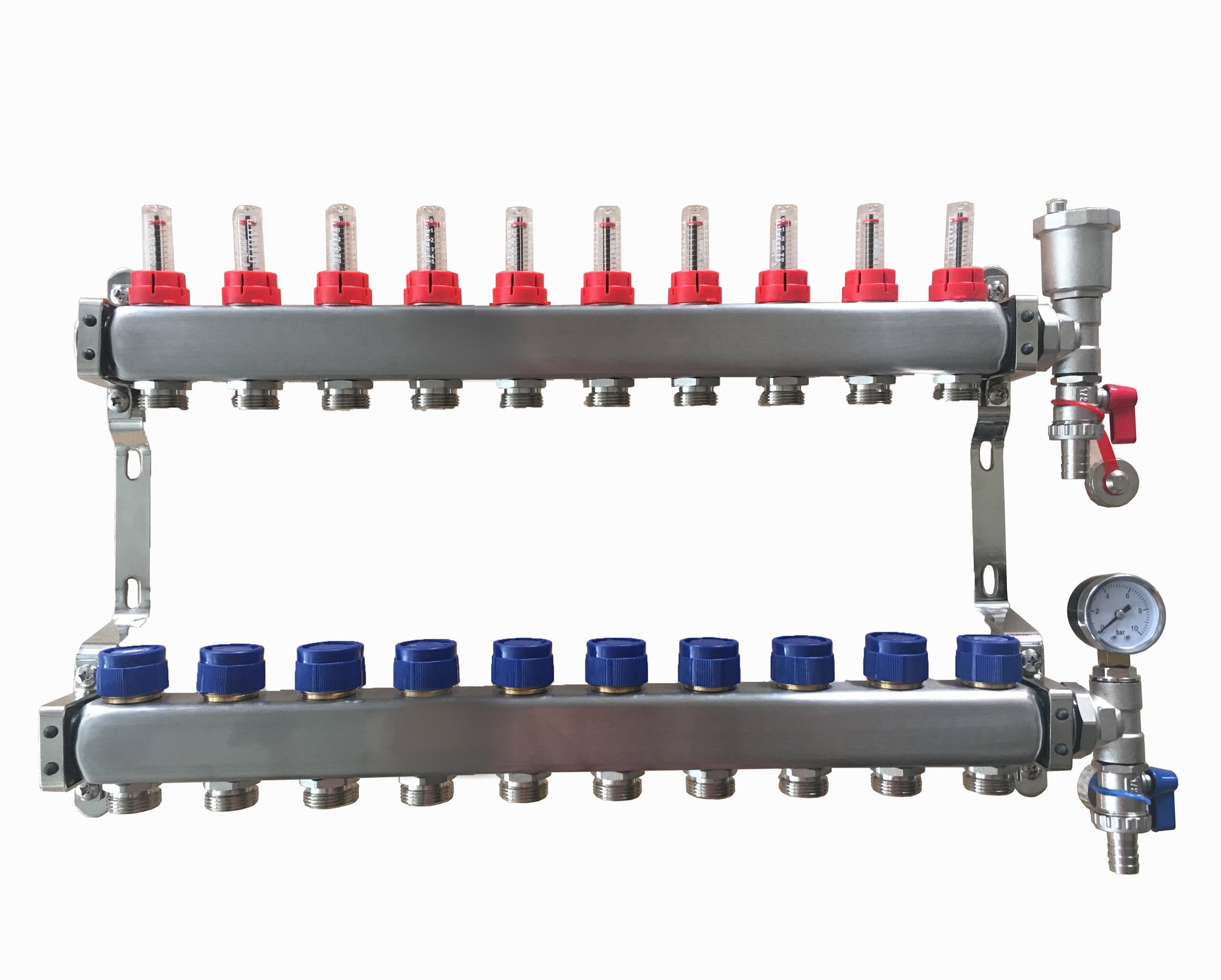 SS MANIFOLD 10 PORT
