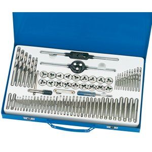 Draper TAP & DIE SET 76PC 79205 79205 Combination Tap and Die Set Metric and BSP (76 Piece)