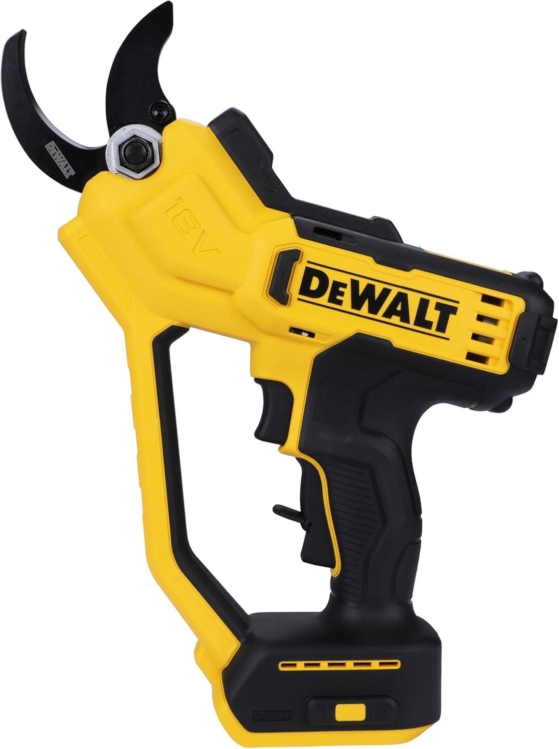 DEWALT DCMPP568N XR Pruner 18V Cordless Pruning Shears Bare Unit for Tree Branch Shrub Hedge and Garden Maintenance