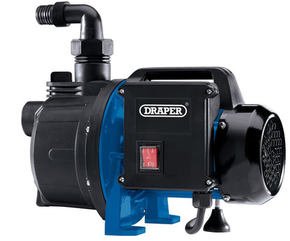 98923 Draper Surface Mounted Pump, 53L/min, 800W SP53 Surface Mounted and Booster Pumps Professional Trade DIY Workshop Garage Use