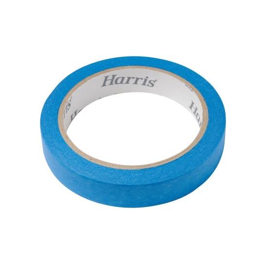 Harris Seriously Good Blue Masking Tape 19mm x 25m for Clean Paint Lines, Interior and Exterior Use with 30 Day UV Resistance