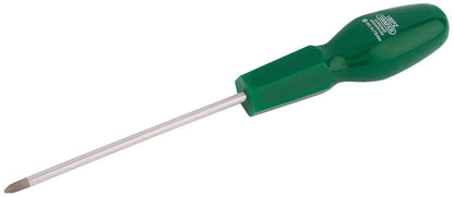 22356 Draper PZ Type Cabinet Pattern Screwdriver, No.0 x 75mm (Sold Loose) 186PZB Cabinet Screwdrivers - 186 Range Professional Trade DIY Workshop G