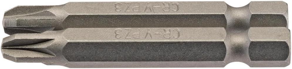Draper 2PC 50MM NO3 PZ.S/D BIT 64229 1/4" Hex. PZ TYPE E Shank Insert Bits