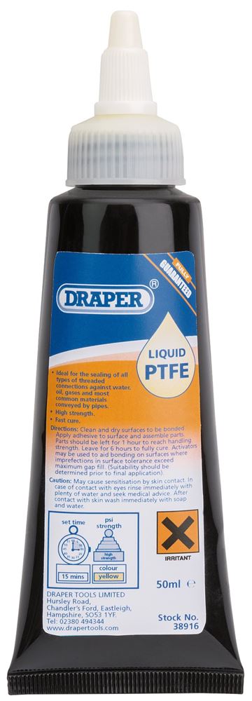 Draper DRAPER LIQUID PTFE 38916 50ml Liquid PTFE