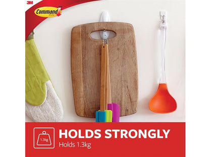 Command� 17068 Medium Wire Hooks (Pack 2)
