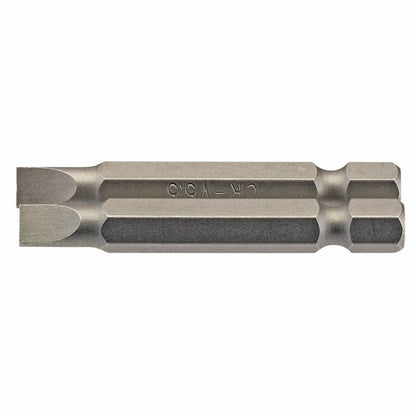 Draper 2PC 50MM 5.5MM P.SLOT.S/D BIT 64094 1/4" Hex. Plain Slot E Shank Insert Bits