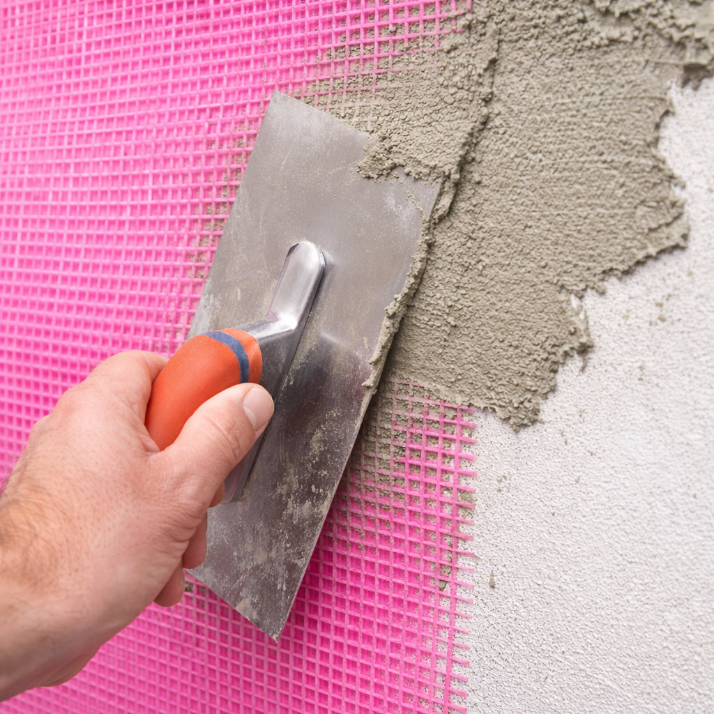 Yuzet Render Mesh 160g/m2 Fibreglass Rendering Plastering Crack Repair 50sqm