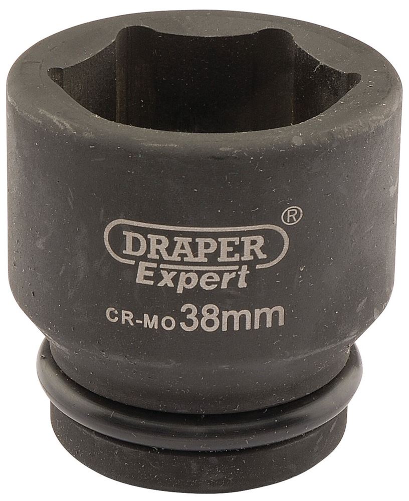 Draper 38MM IMPACT SOCKET 3/4DR 05018 HI-TORQÂ® Metric Impact Sockets, 3/4" Sq. Dr.