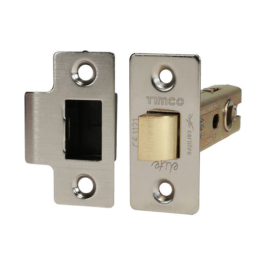TIMCO Tubular Latch Sat. Nickel 76mm Pack 1