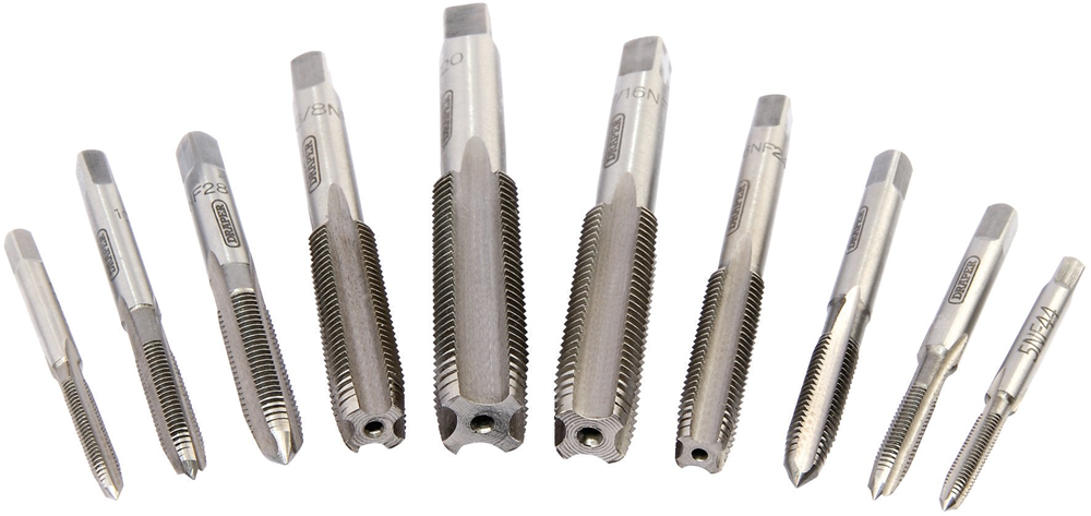 Draper HAND TAP SET 5-1/2 UNF 79199 UNF Hand Tap Set (10 Piece)