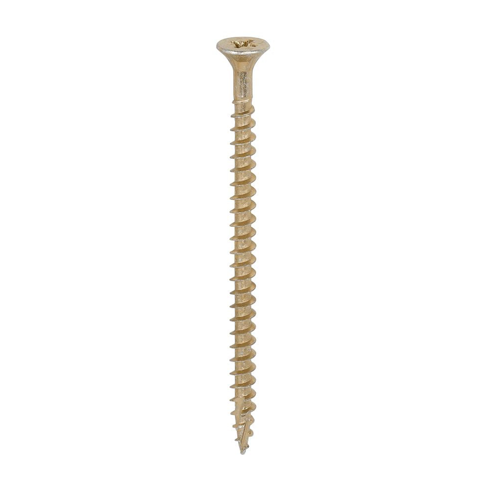 TIMCO C2 Strong-Fix PZ2 CSK ZYP 5.0 x 80 Gold Pack 350