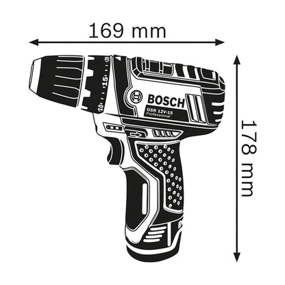 BSH GSR 12V-15 Professional Drill Driver 12V Bare Unit