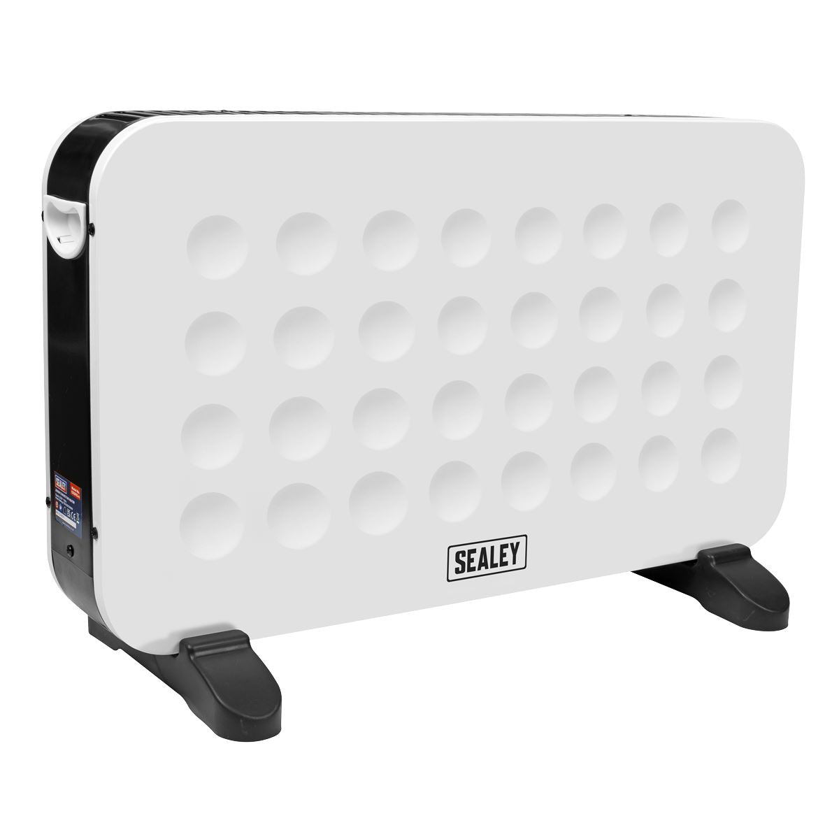 Sealey CD2013 Convector Heater 2000W/230V | 750/1250/2000W, Thermostat, Overheat Protection | Modern design convector heater with three heat settings