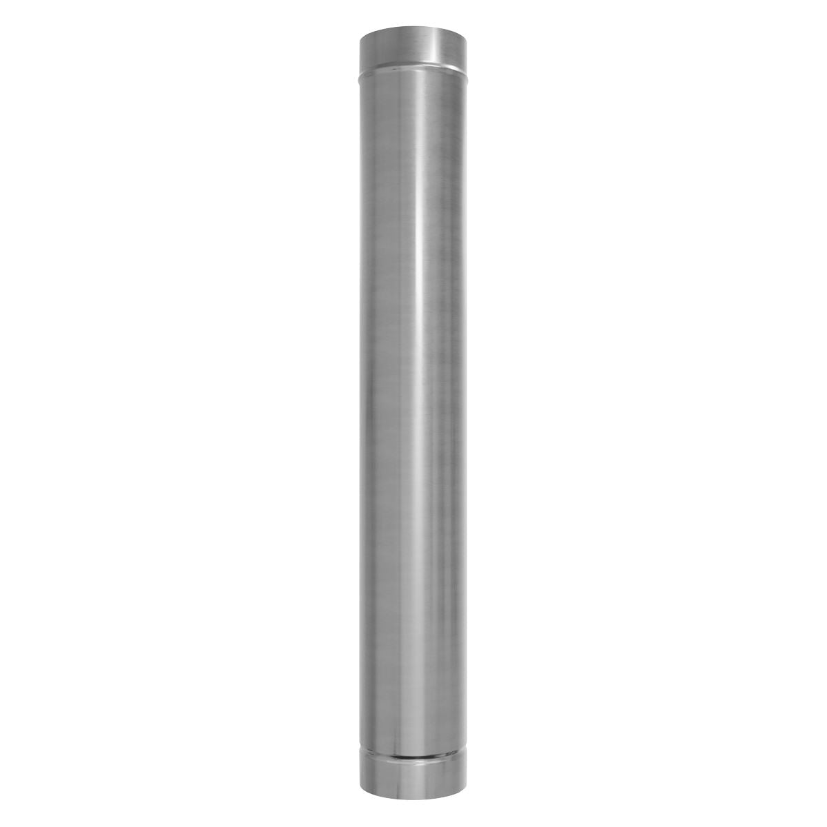 Sealey ABI1000AK2 Stainless Steel Exhaust/Flue End Pipe for ABI600 & ABI1000 120 x 1000mm | 1000mm End Section 201 stainless steel exhaust/flue pipe.