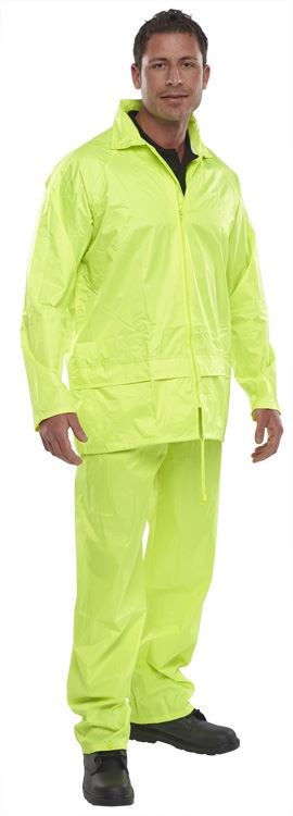 BEESWIFT NYLON WEATHERPROOF SUIT SATURN YELLOW L