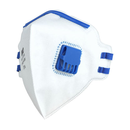 TIMCO FFP2 Fold Flat Mask - Valved One Size Pack 3