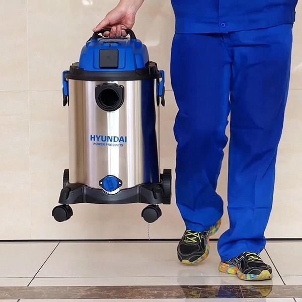 Hyundai HYVI3014 Electric Vacuum Cleaner 30L 19kPa HEPA Wet Dry Vac 1400W 3 in 1 Wet Dry Vacuum Workshop Vac Workshop Wet Dry Vac