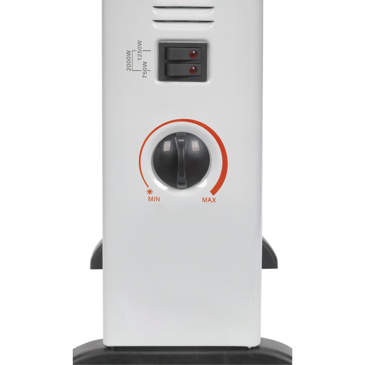 Sealey CD2005 Convector Heater with 3 Heat Settings Thermostat 2000W/230V | 750/1250/2000W, Thermostat, Overheat Protection