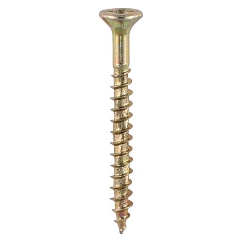 TIMCO Velocity Screw PZ2 CSK ZYP 3.5 x 16 Gold Pack 200