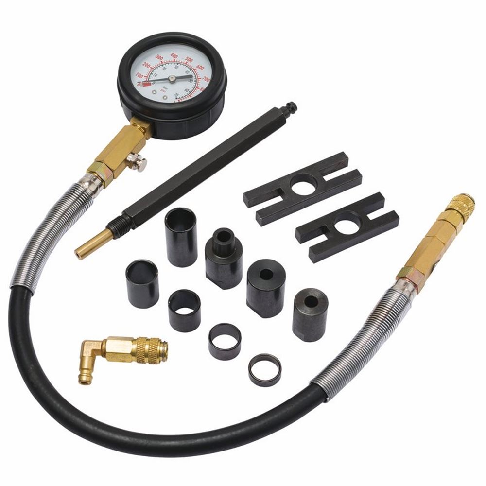 Draper DIESEL COMMERCIAL COMP.TESTER 35877 Commercial Vehicle Diesel Compression Test Kit (13 Piece)
