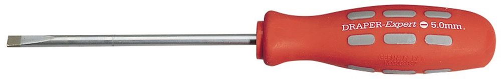 67853 Draper 100X5.0MM S/DRIVER-BULK 870/1B Professional Trade DIY Workshop Garage Use