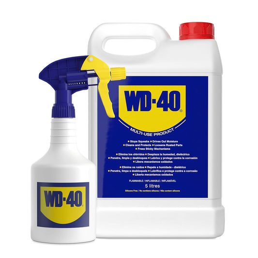 WD-40 44506 WD_40 Multi-Use Product & Spray Bottle 5 litre