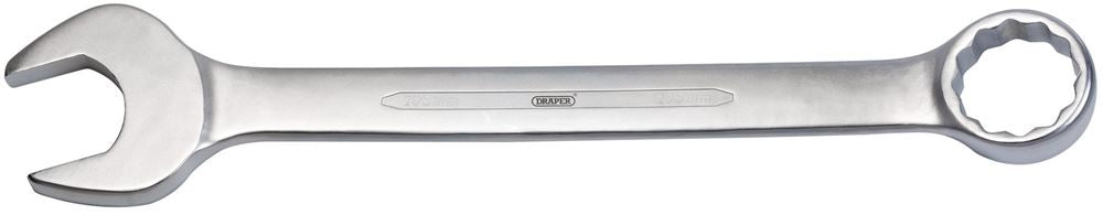 14967 Draper Heavy Duty Long Pattern Metric Combination Spanner, 105mm 8220MM Spanner/Wrench Combination Spanners Professional Trade DIY Workshop Ga