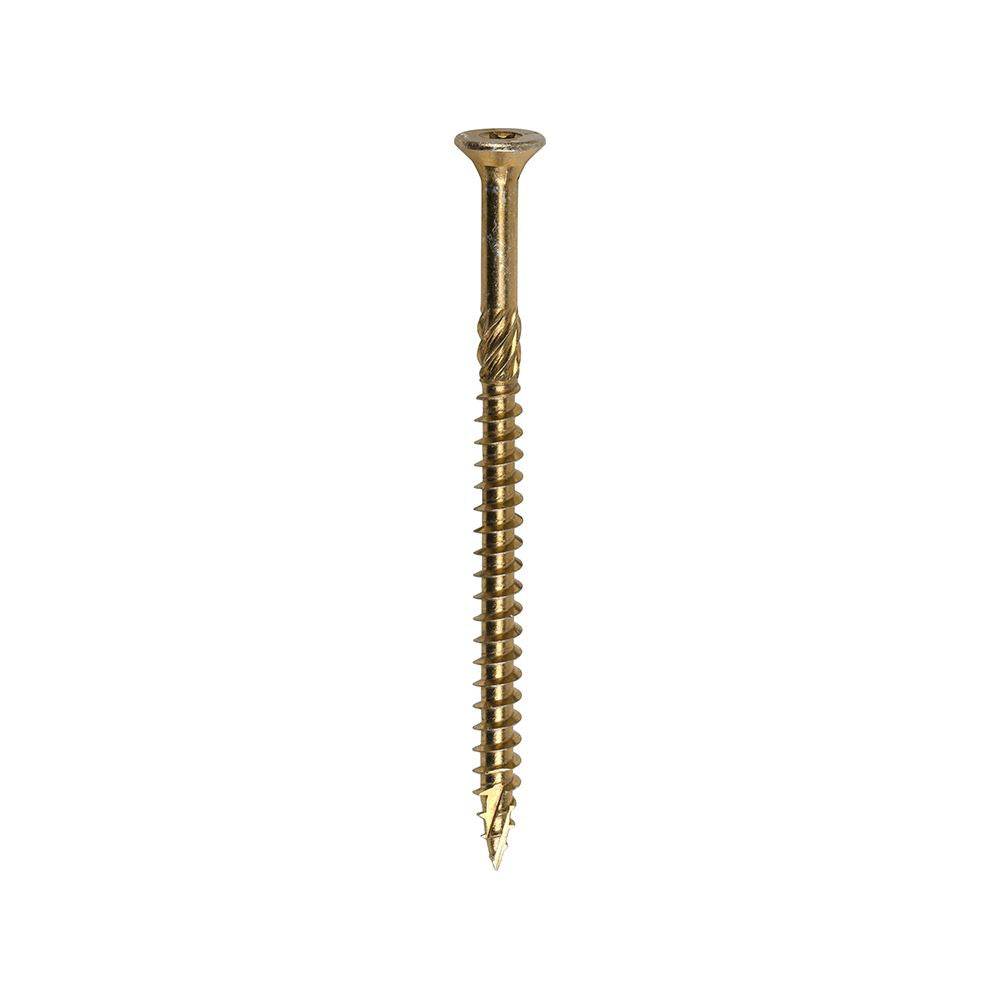 TIMCO C2 Clamp-Fix TX40 CSK ZYP 8.0 x 120 Gold Pack 50