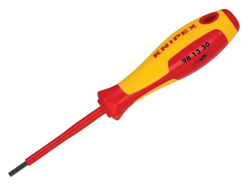 Knipex 98 13 30 VDE Screwdriver for Hexagon Socket Screws 3.0mm